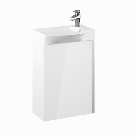 Elita Summer zestaw szafka z umywalką 45 cm biała.