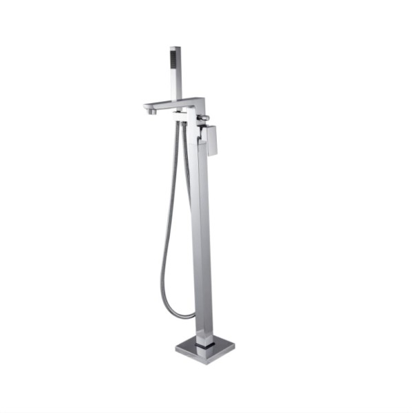 Invena Paros bateria wannowa wolnostojaca chrom.