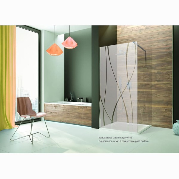 Sanplast KN/TX5B kabina prysznicowa narożna 90x100 cm szkło W15.