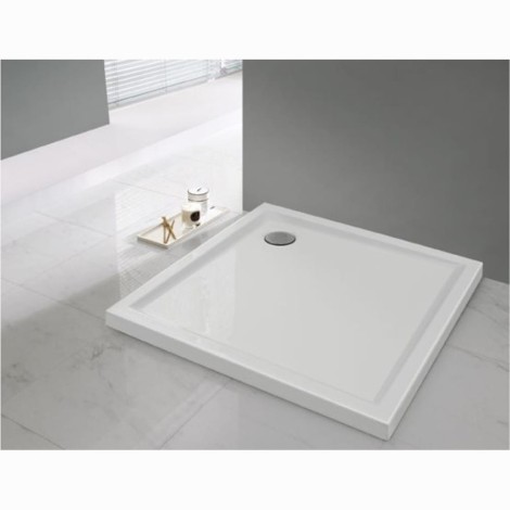 Sanplast Prestige brodzik kwadratowy zintegrowany 80x80x3 cm