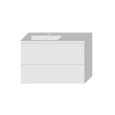 Widax Pera szafka podwieszana biała 90cm