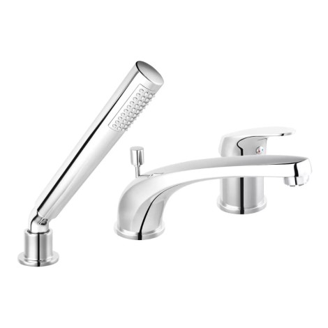 Ferro Ferro One Bateria wannowa 3-otworowa chrom