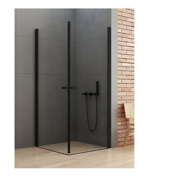 New Trendy New Soleo black kabina 90x90x195