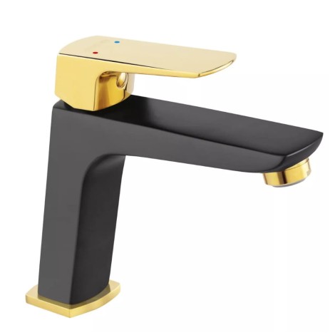 Ferro Vitto  black gold Verdeline bateria umywalkowa stojąca