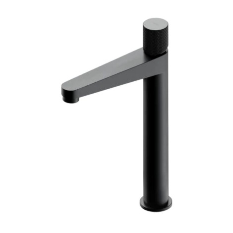 Omnires Contour bateria umywalkowa wysoka antracyt
