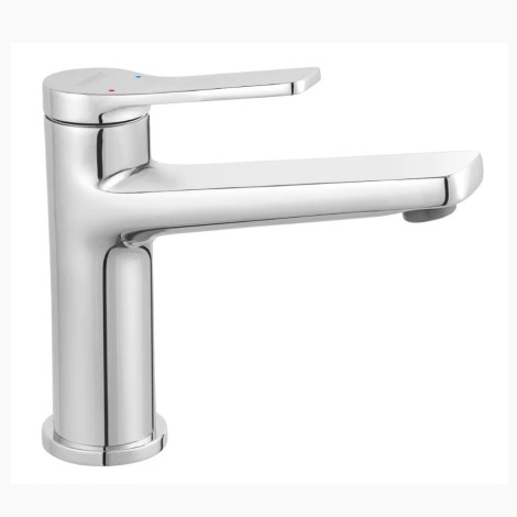Ferro Stratos  bateria umywalkowa stojąca chrom