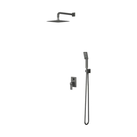 Omnires Slide  system prysznicowy.podtynkowy  grafit