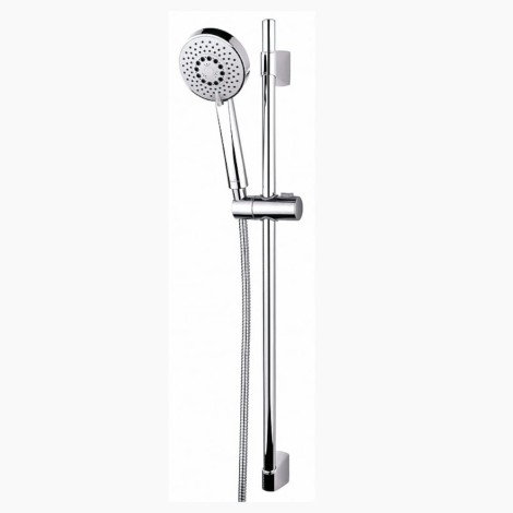 Cersanit Neno zestaw natryskowy z drążkiem chrom