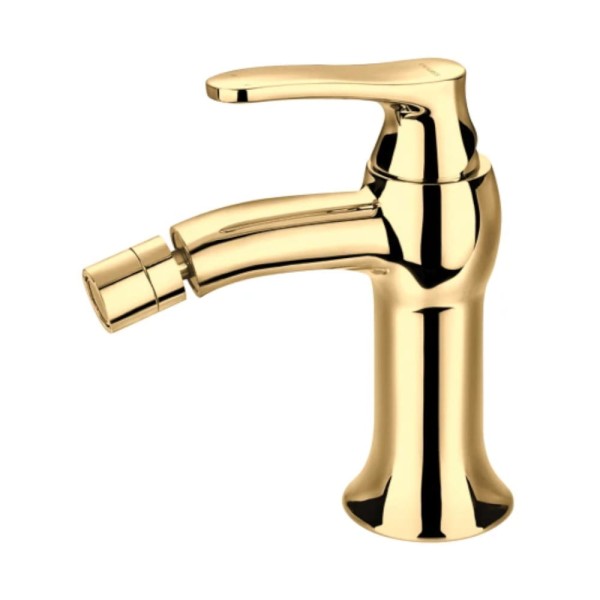 Omnires Art Deco bateria bidetowa złota