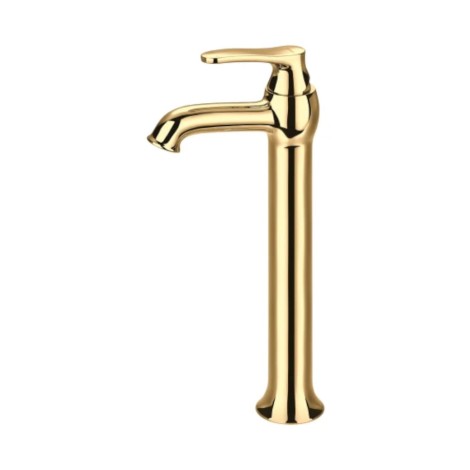 Omnires Art Deco bateria umywalkowa wysoka złota