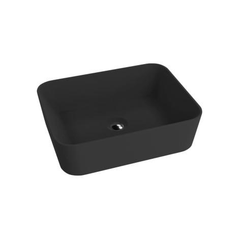 Lavita Alegranza black mat umywalka nablatowa 49x38