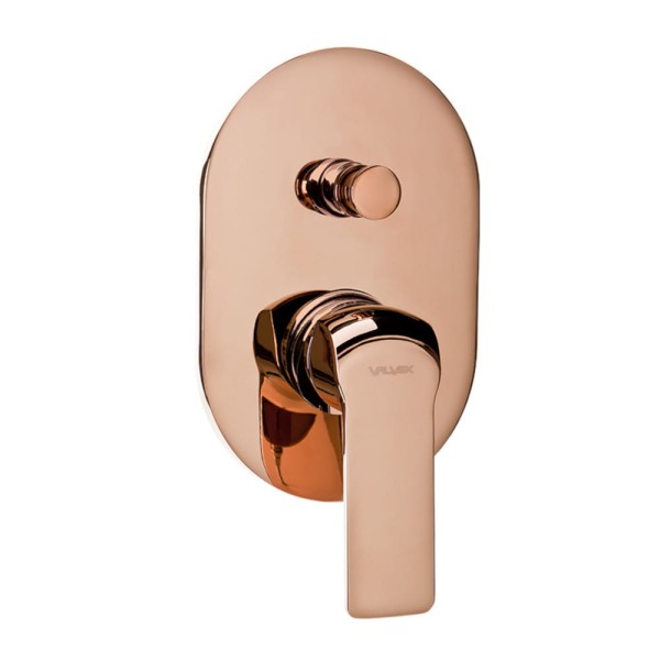 Valvex Aurora Rose Gold bateria wannowo-natryskowa podtynkowa różowe złoto