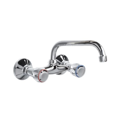 Valvex Class bateria umywalkowa ścienna chrom