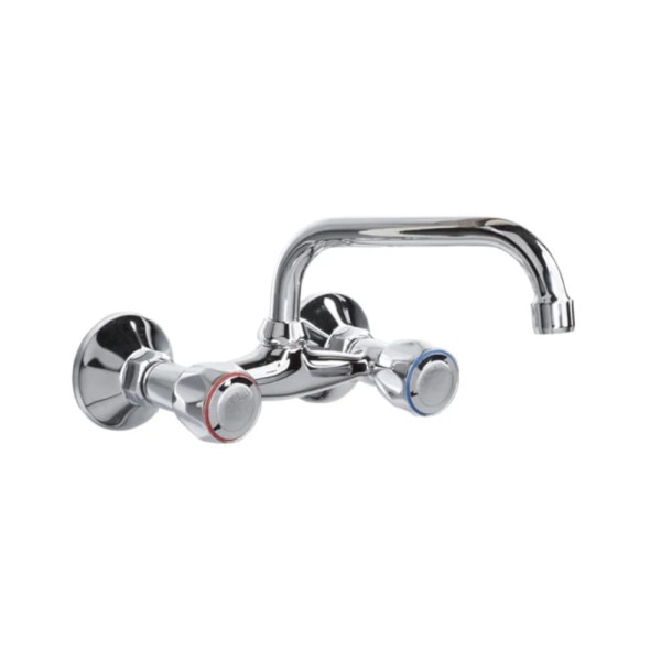 Valvex Class bateria umywalkowa ścienna chrom