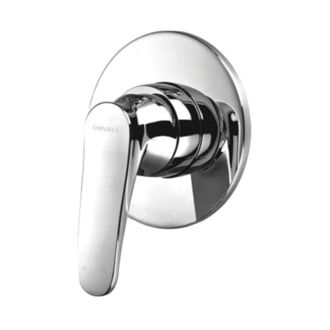 Omnires Art Deco bateria prysznicowa podtynkowa chrom