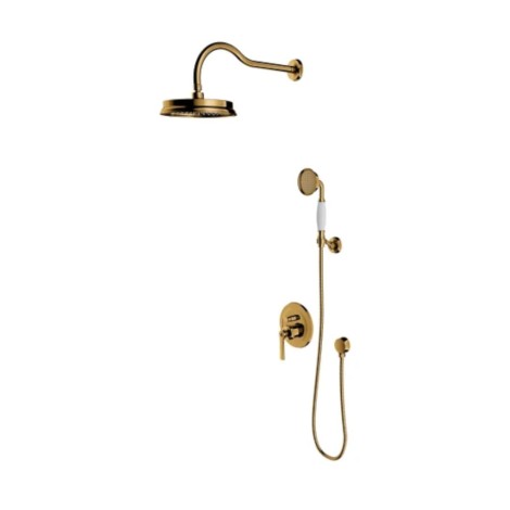 Omnires Armance system pryszniocowy podtynkowy złoty