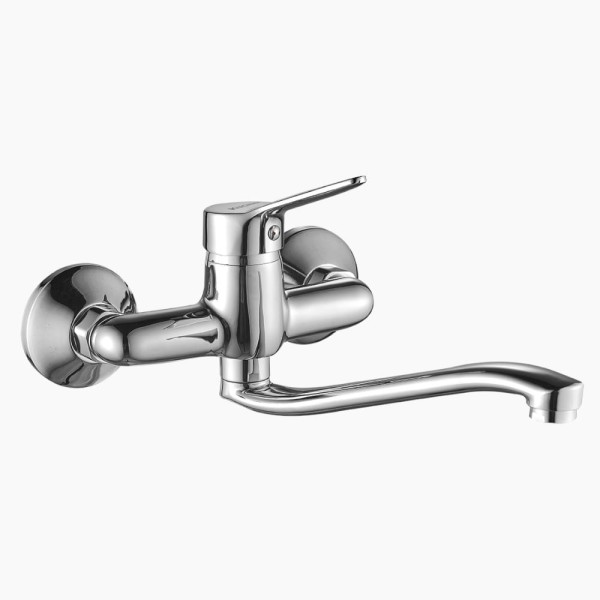 Kuchinox Tibi bateria zlewozmywakowa ścienna wylewka 275 mm chrom