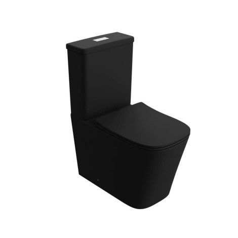 Lavita Tryton Black kompakt uniwersalny z deską wolnoopadającą