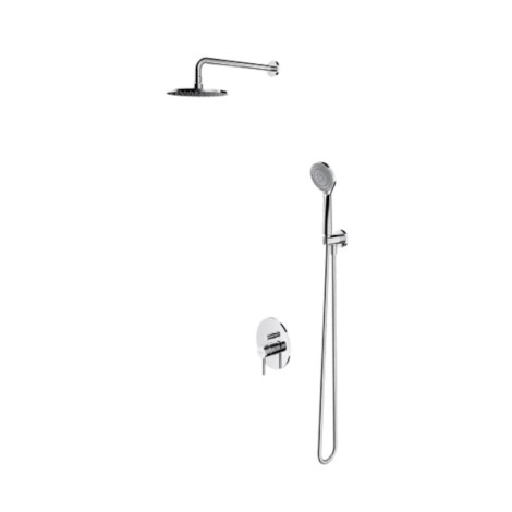 Omnires Y system prysznicowy podtynkowy chrom