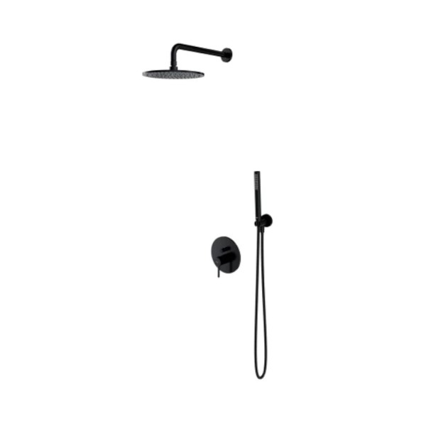 Omnires Y system prysznicowy podtynkowy czarny