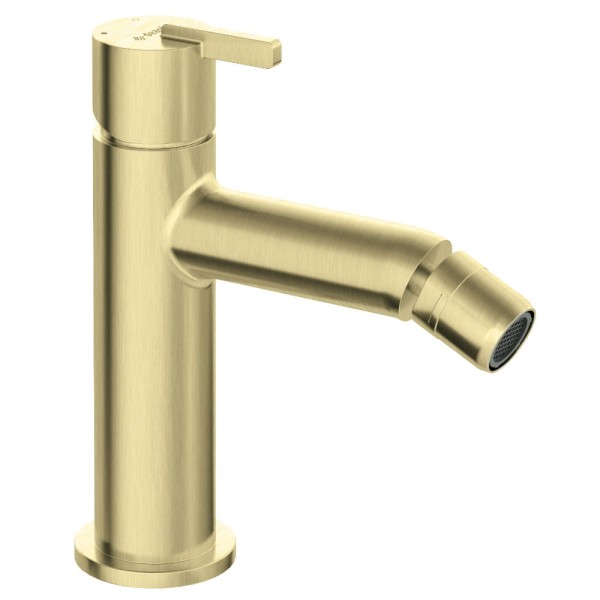 Deante Silia bateria bidetowa złoto szczotkowane