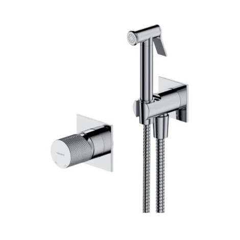 Omnires Contour system bidetowy podtynkowy chrom