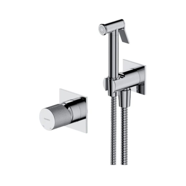 Omnires Contour system bidetowy podtynkowy chrom