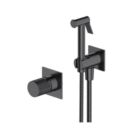 Omnires Contour system bidetowy podtynkowy antracyt