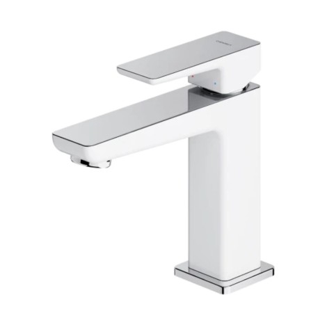 Omnires Parma bateria umywalkowa chrom/biały