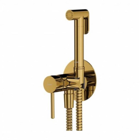 Omnires Y zestaw bidetowy punktowy podtynkowy 1-funkcyjny złoty