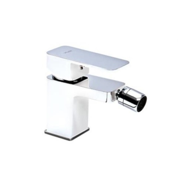 Valvex Loft White bateria bidetowa stojąca biały-chrom