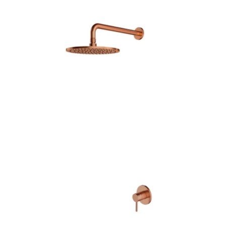 Omnires Y system prysznicowy podtynkowy miedź szczotkowana