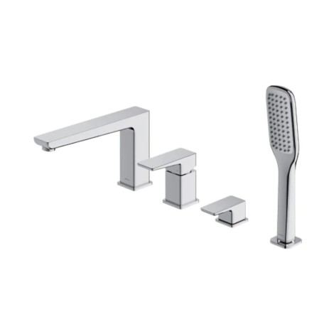 Omnires Parma bateria wannowa 4-otworowa chrom