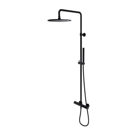 Omnires Y deszczownia z baterią termostatyczną czarna