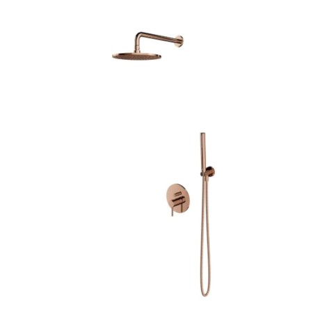 Omnires Y system prysznicowy podtynkowy miedź