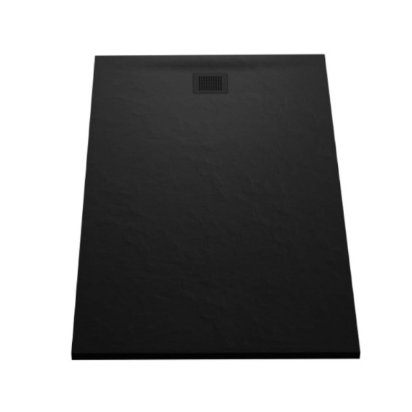 New Tredy Mori brodzik konglomeratowy czarny 100x80x3 cm