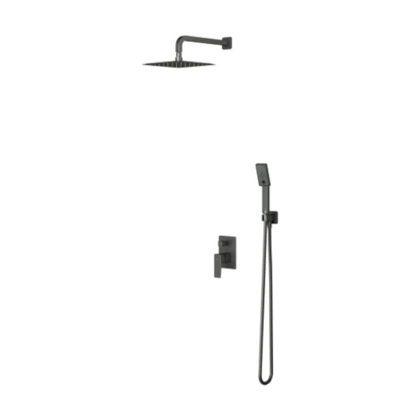 Omnires Parma kompletny system podtynkowy grafit