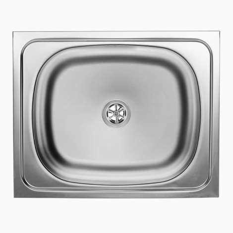 Kuchinox Eko zlewozmywak stalowy nakładany 1 komorowy gładki inox  40x50x15 cm