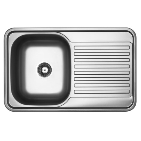 Kuchinox Faro zlewozmywak stalowy 1komorowy gładki inox