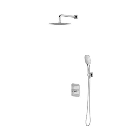 Omnires Parma termostatyczny system prysznicowy podtynkowy chrom