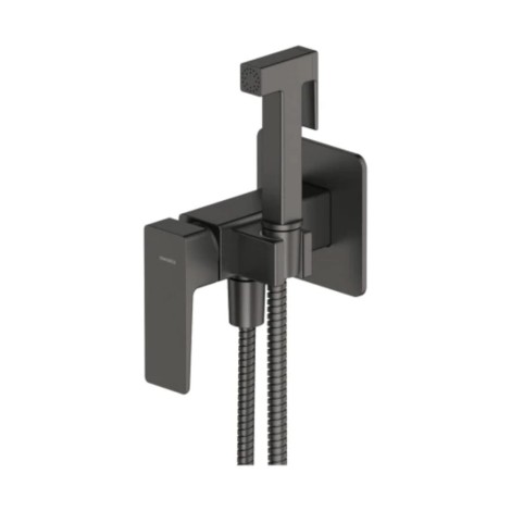 Omnires Parma system bidetowy podtynkowy grafit