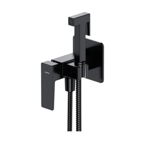 Omnires Parma system bidetowy podtynkowy czarny