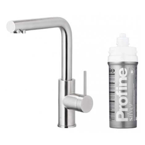 Kfa Duero Pure Basic bateria zlewozmywakowa z filtracją wody inox.