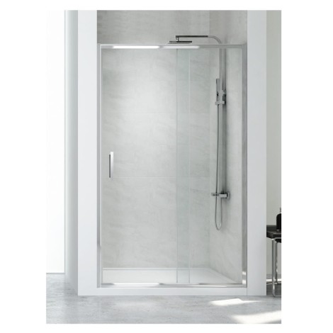 New Trendy New Corrina drzwi wnękowe przesuwne 130*195 chrom.