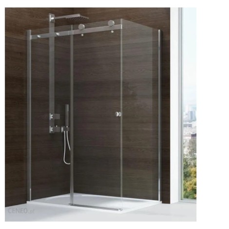 New Trendy Diora kabina prostokątna chrom 130x80x200cm