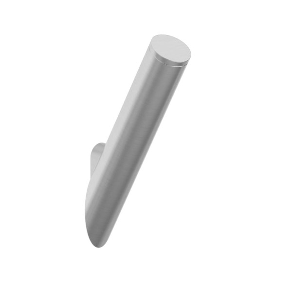 Deante Silia haczyk pojedynczy stal szczotkowana