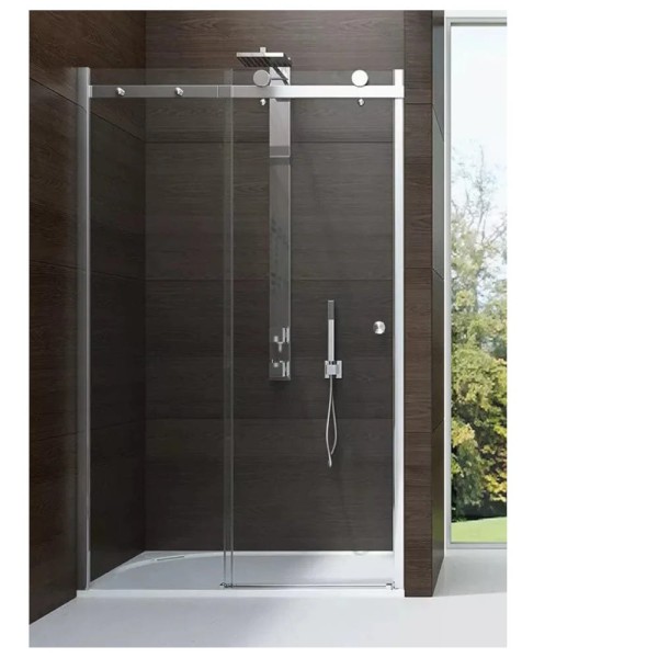 New Trendy drzwi wnękowe Diora 130*200 przeroczyste chrom