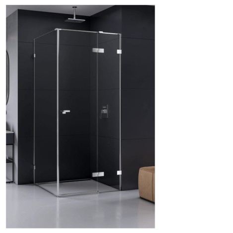New Trendy kabina Eventa prostokątna lewa chrom 100x110x200 cm