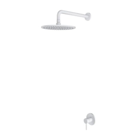 Omnires Y system prysznicowy podtynkowy biały mat