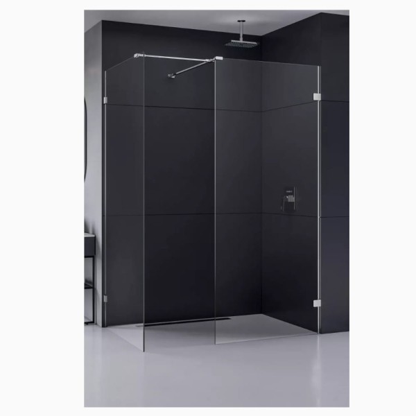 New Trendy Eventa walk-in U szkło 8 mm chrom 160x100x200 cm